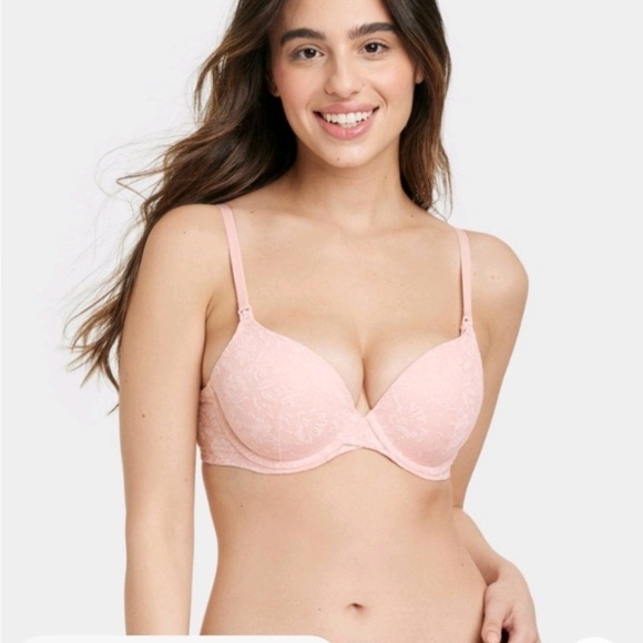NWT Women's Nursing Lace T-Shirt
Bra - Auden Pink - Picture 1 of 5